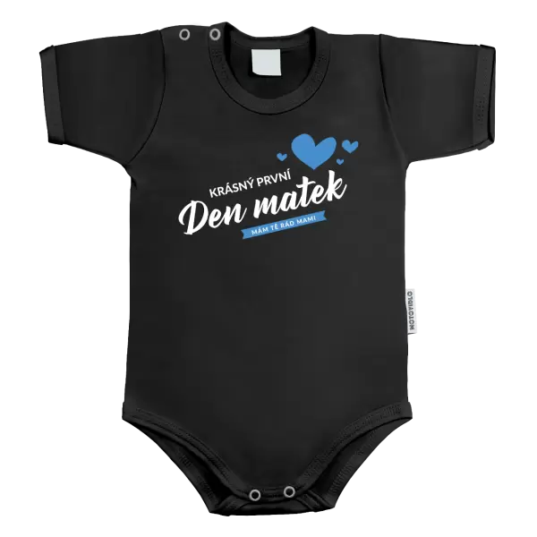 Dětské body Krásný první den matek - mám tě rád mami