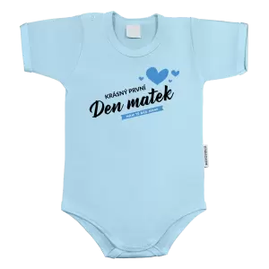 Dětské body Krásný první den matek - mám tě rád mami