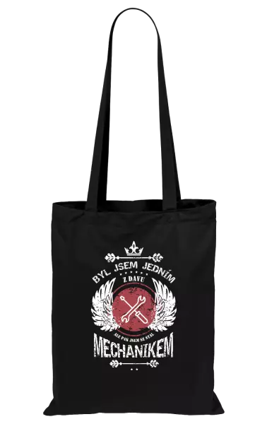 Látková taška Byl jsem jedním z davu, ale pak jsem se stal mechanikem