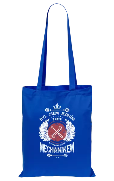 Látková taška Byl jsem jedním z davu, ale pak jsem se stal mechanikem