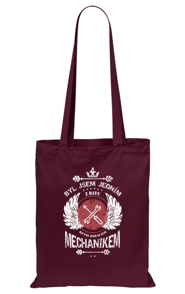 Látková taška Byl jsem jedním z davu, ale pak jsem se stal mechanikem