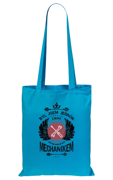 Látková taška Byl jsem jedním z davu, ale pak jsem se stal mechanikem