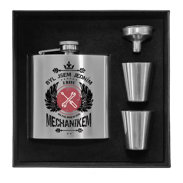 Placatka v krabičce Byl jsem jedním z davu, ale pak jsem se stal mechanikem