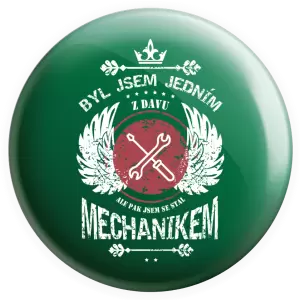 Placka Byl jsem jedním z davu, ale pak jsem se stal mechanikem