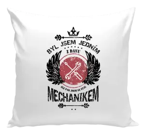 Polštář Byl jsem jedním z davu, ale pak jsem se stal mechanikem