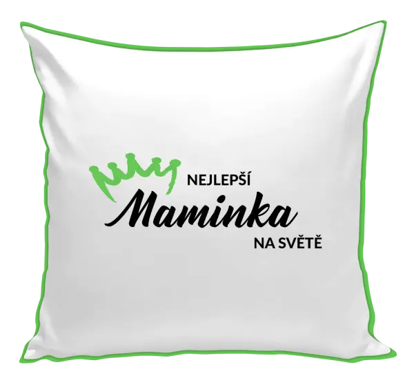 Polštář Nejlepší maminka na světě - korunka