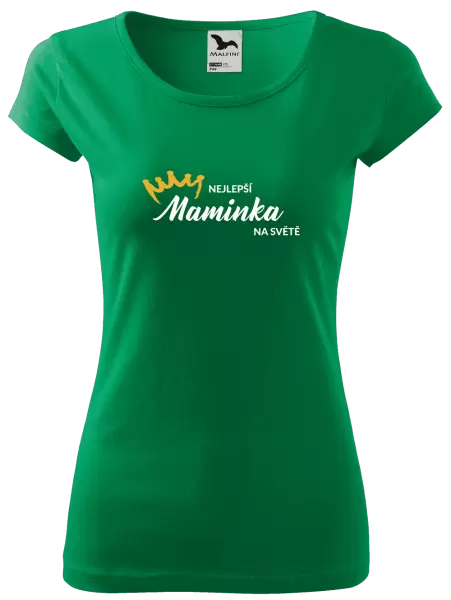 Dámské tričko Nejlepší maminka na světě - korunka