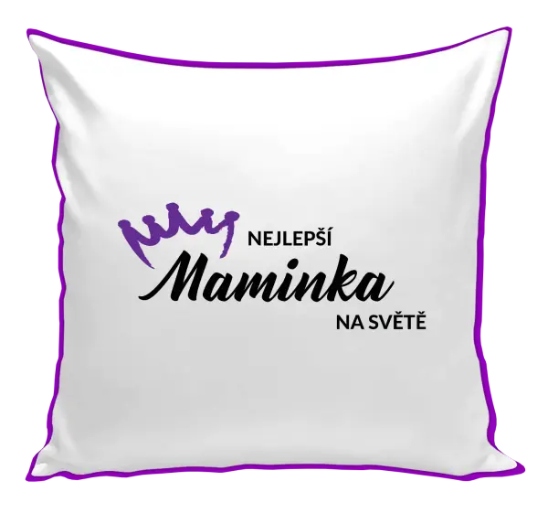 Polštář Nejlepší maminka na světě - korunka