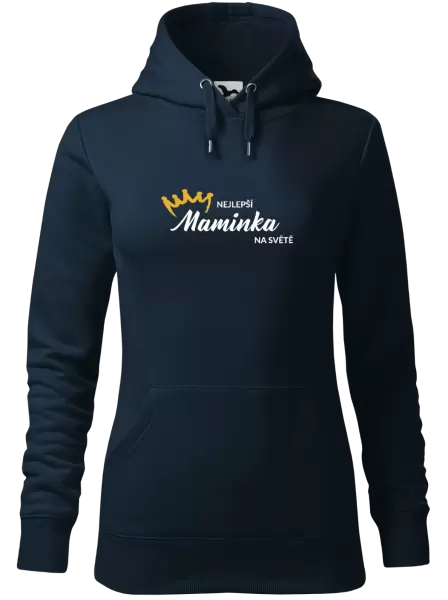 Dámská mikina Nejlepší maminka na světě - korunka