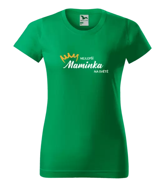 Dámské tričko Nejlepší maminka na světě - korunka
