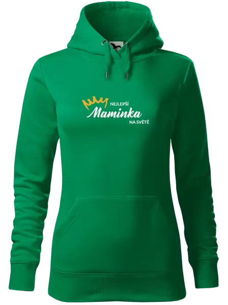 Dámská mikina Nejlepší maminka na světě - korunka