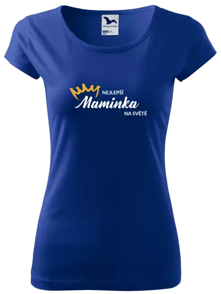 Dámské tričko Nejlepší maminka na světě - korunka