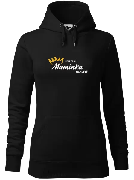 Dámská mikina Nejlepší maminka na světě - korunka