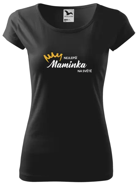 Dámské tričko Nejlepší maminka na světě - korunka