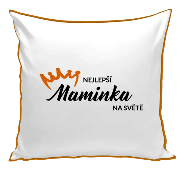 Polštář Nejlepší maminka na světě - korunka