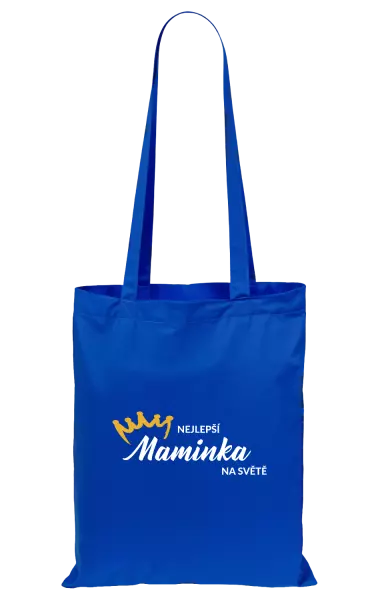 Látková taška Nejlepší maminka na světě - korunka