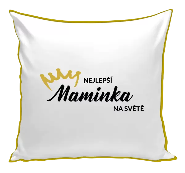 Polštář Nejlepší maminka na světě - korunka