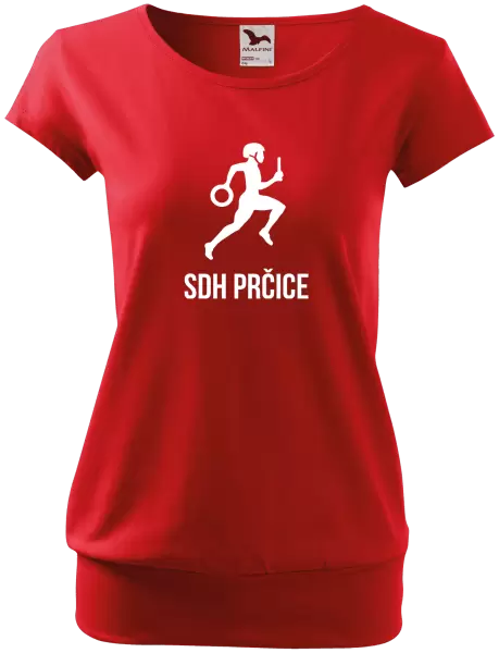 Dámské tričko SDH s vlastním názvem sboru