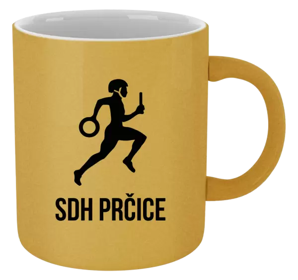 Metalický hrnek SDH s vlastním názvem sboru