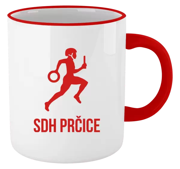 Hrnek SDH s vlastním názvem sboru