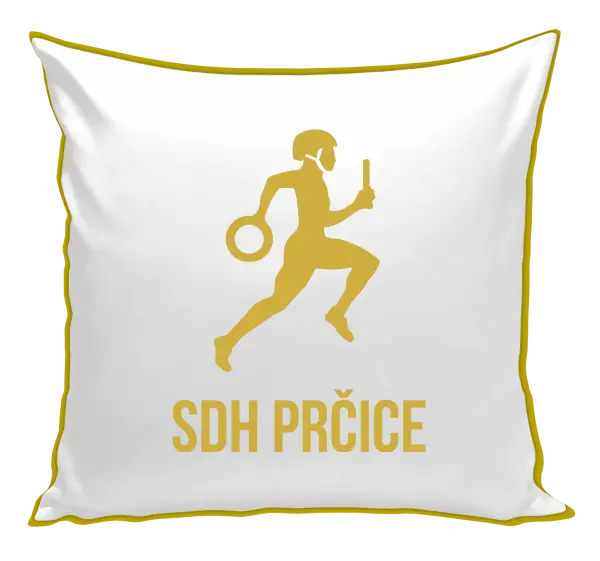 Polštář SDH s vlastním názvem sboru