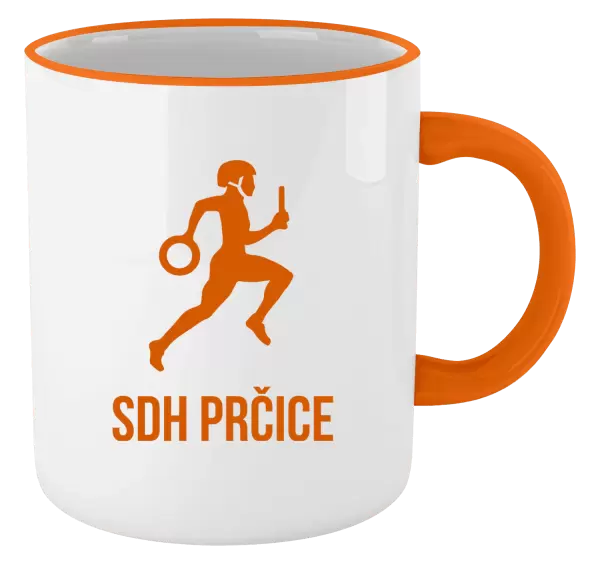 Hrnek SDH s vlastním názvem sboru