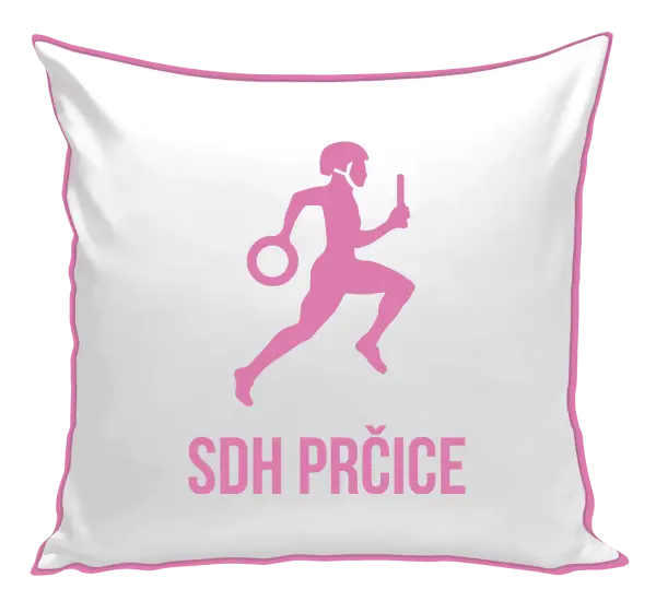 Polštář SDH s vlastním názvem sboru