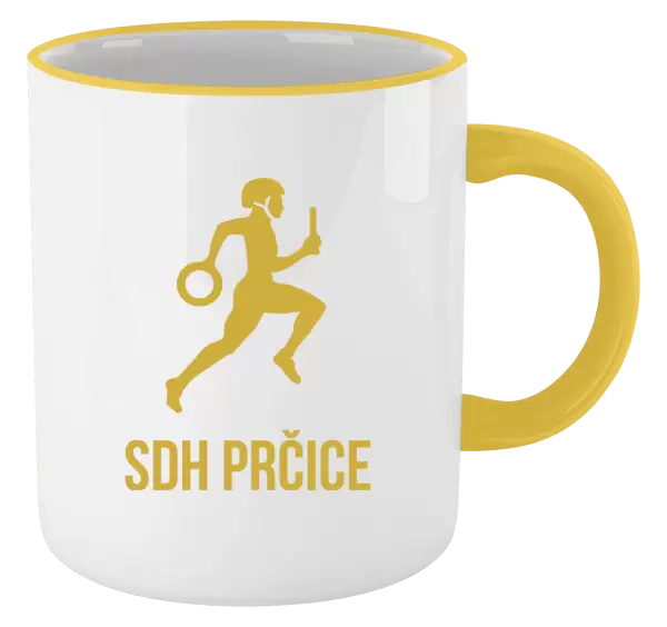 Hrnek SDH s vlastním názvem sboru