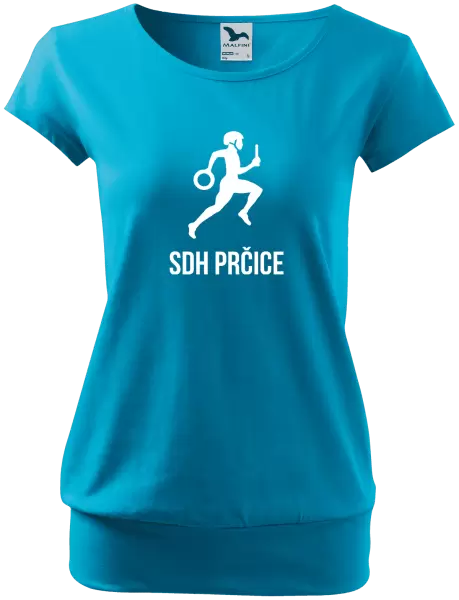 Dámské tričko SDH s vlastním názvem sboru