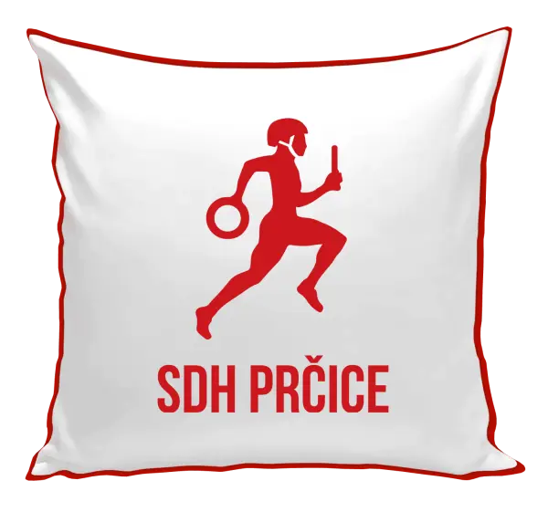 Polštář SDH s vlastním názvem sboru