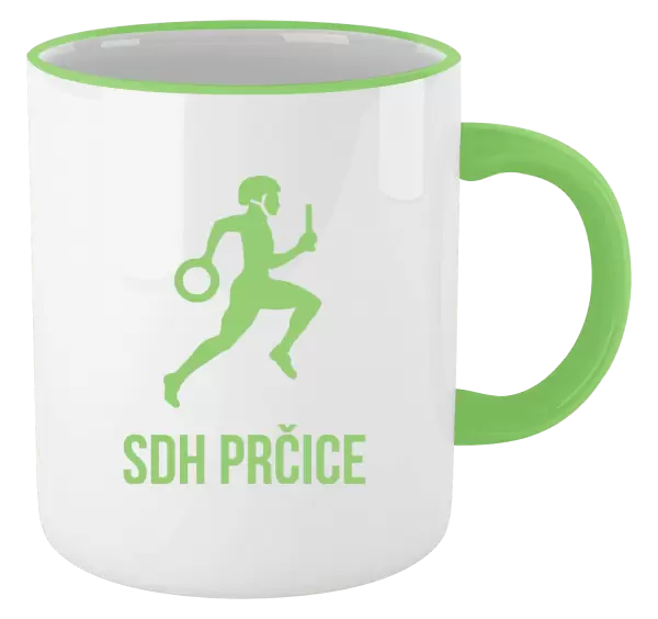 Hrnek SDH s vlastním názvem sboru