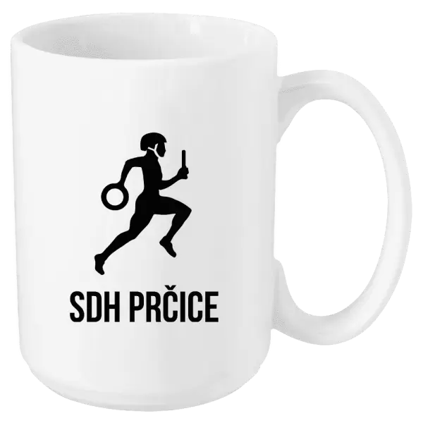 Hrnek SDH s vlastním názvem sboru