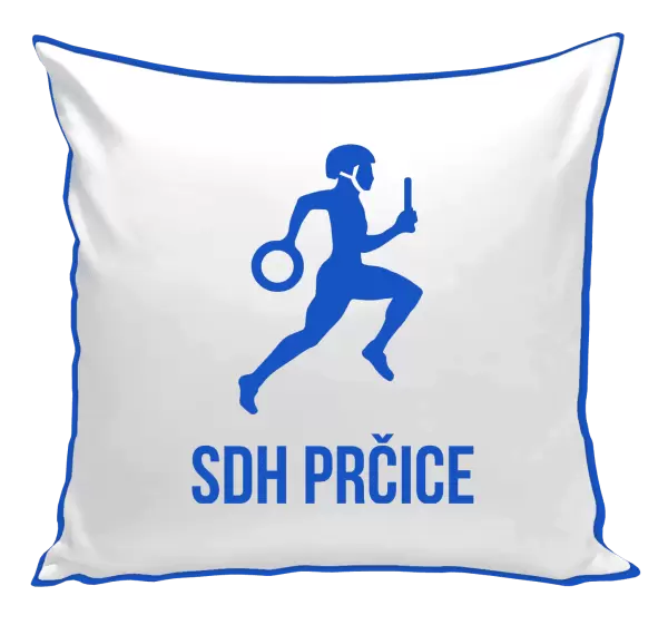 Polštář SDH s vlastním názvem sboru