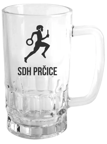Půllitr SDH s vlastním názvem sboru