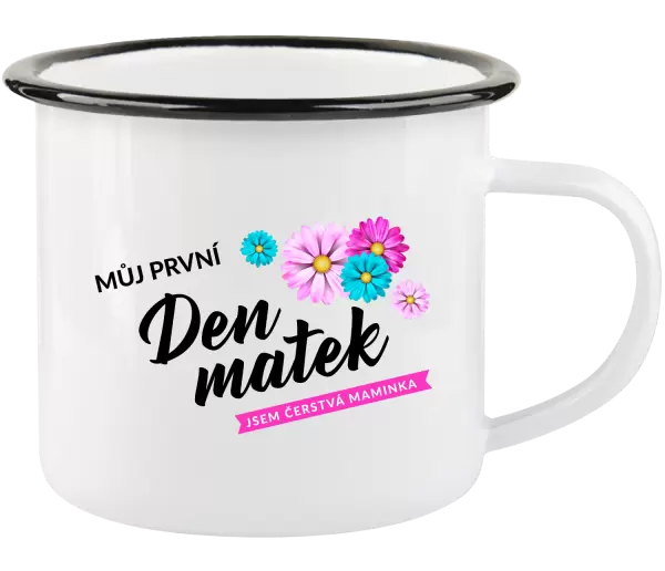 Plecháček Můj první den matek - květiny