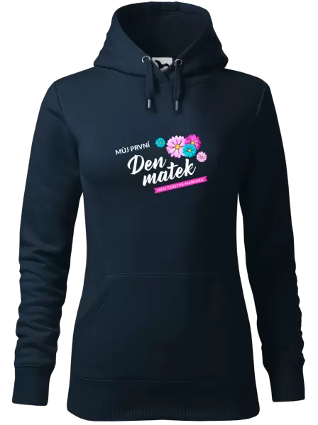 Dámská mikina Můj první den matek - květiny