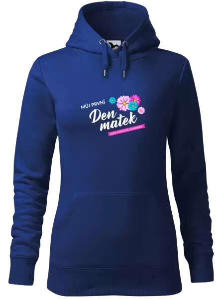 Dámská mikina Můj první den matek - květiny