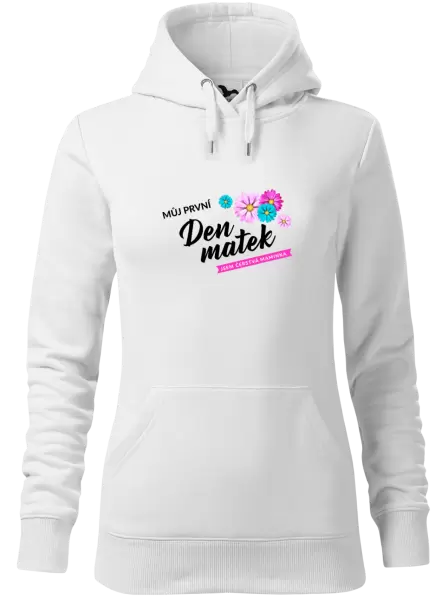 Dámská mikina Můj první den matek - květiny