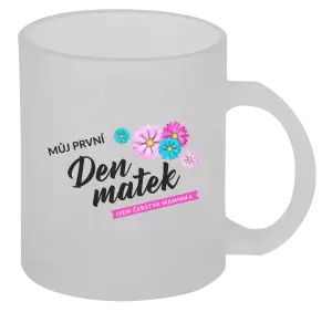 Hrnek Můj první den matek - květiny