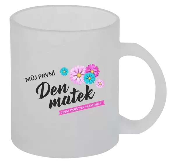 Hrnek Můj první den matek - květiny