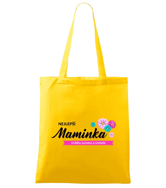 Látková taška Nejlepší maminka se jmény dětí