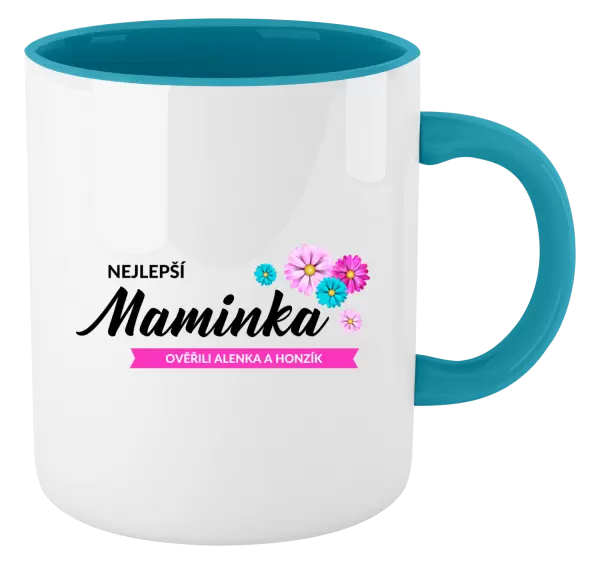 Hrnek Nejlepší maminka se jmény dětí