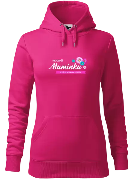 Dámská mikina Nejlepší maminka se jmény dětí