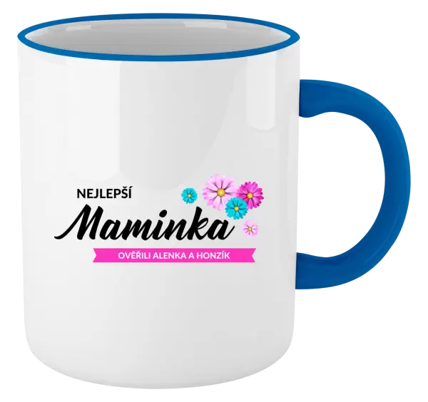 Hrnek Nejlepší maminka se jmény dětí
