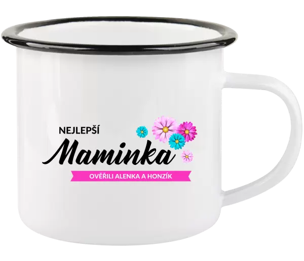 Plecháček Nejlepší maminka se jmény dětí