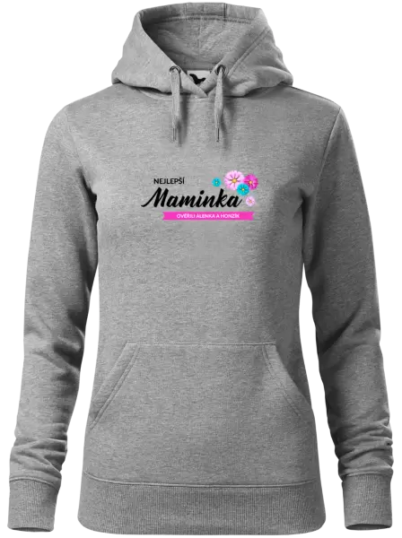 Dámská mikina Nejlepší maminka se jmény dětí