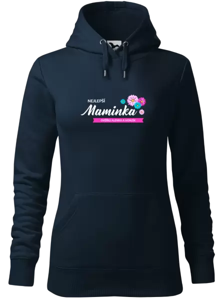 Dámská mikina Nejlepší maminka se jmény dětí