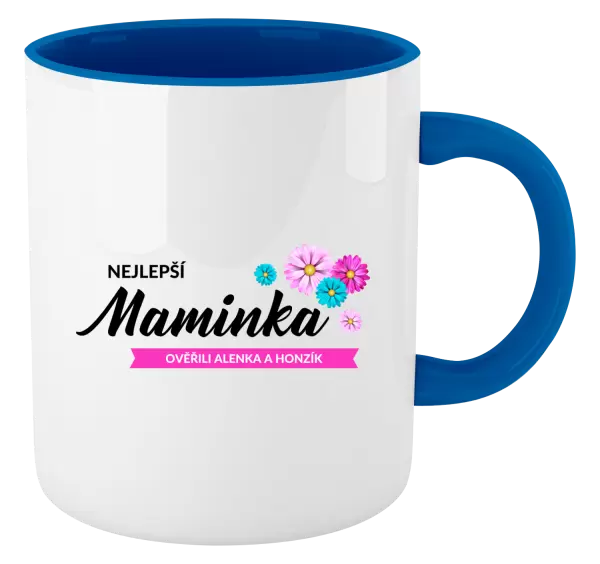 Hrnek Nejlepší maminka se jmény dětí