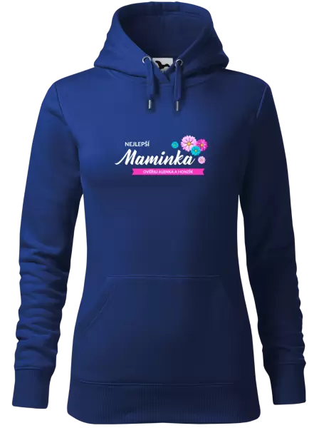 Dámská mikina Nejlepší maminka se jmény dětí
