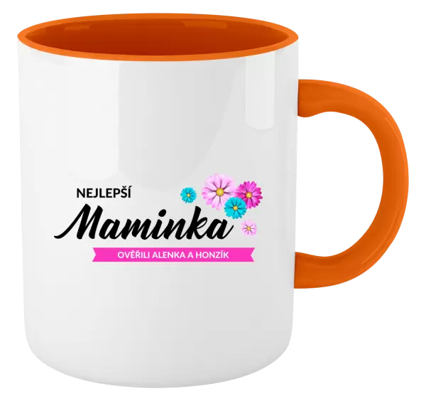 Hrnek Nejlepší maminka se jmény dětí